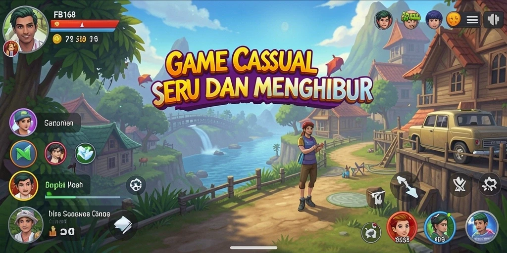 Tampilkan gameplay FB168 yang seru dan menghibur.