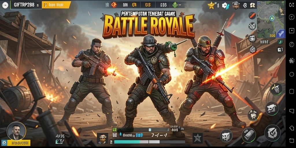 Tampilan gameplay seru di <strong>GIFTRP288</strong>, dengan aksi pertempuran yang mendebarkan.