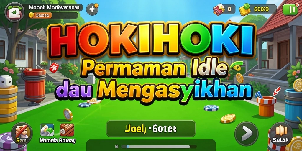 Tampilan seru gameplay HOKIHOKI yang menantang dan mengasyikkan.