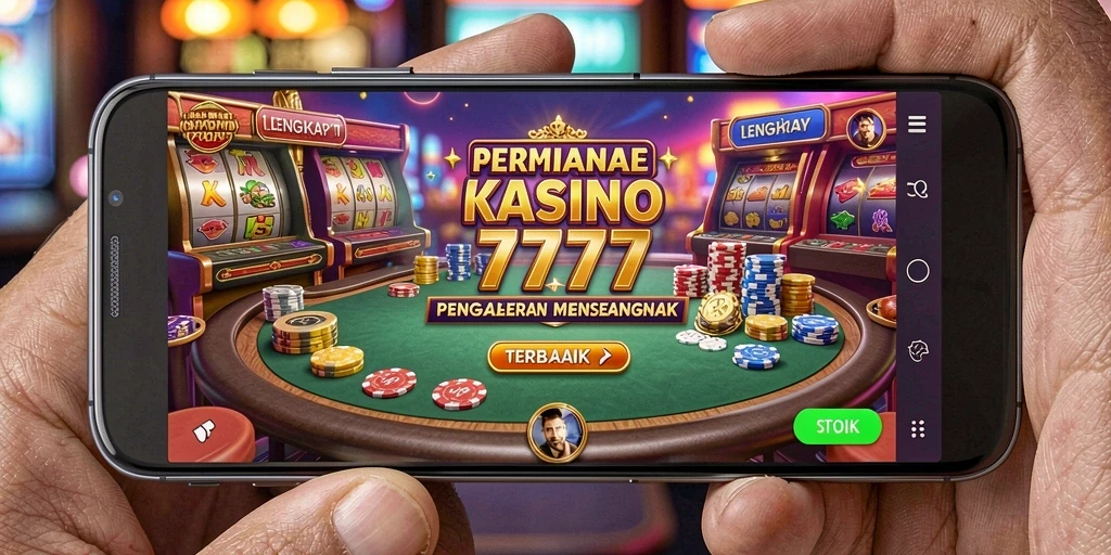 Gameplay kasino menarik dalam aplikasi LENGKAP777 yang penuh aksi.