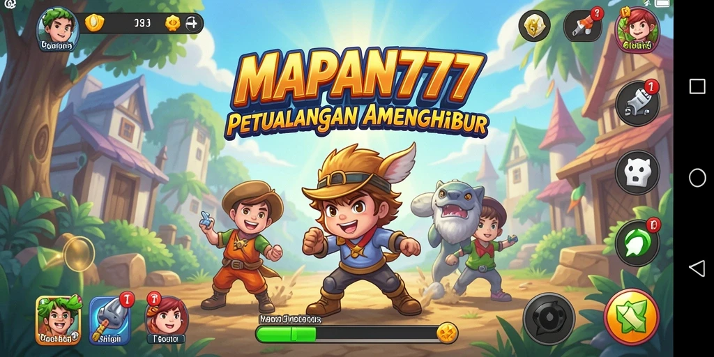 Screenshot gameplay MAPAN777 yang menampilkan aksi seru dan tantangan menarik.