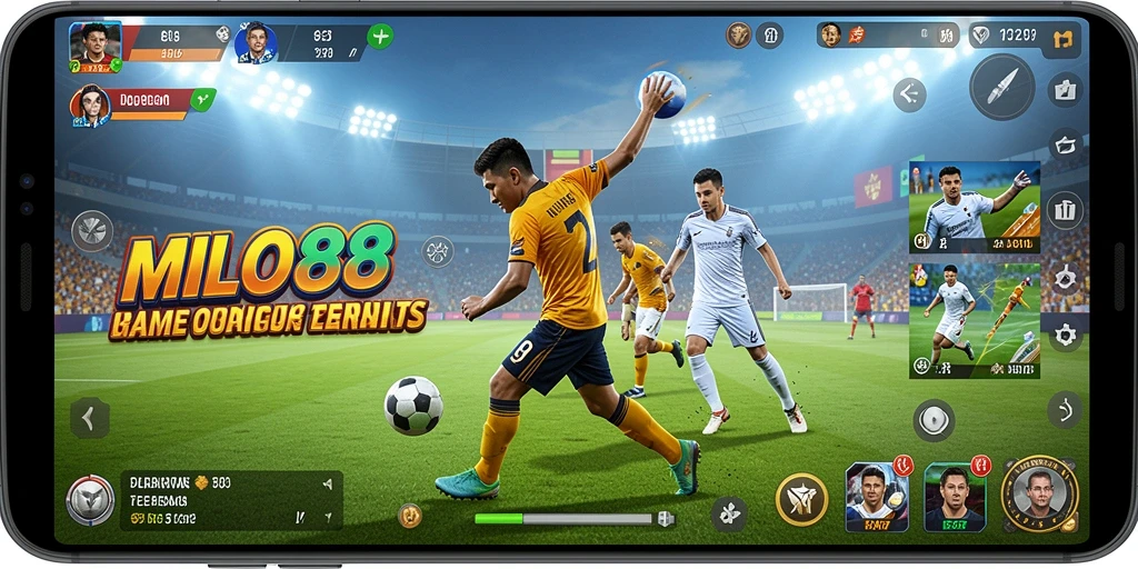 Tampilan gameplay interaktif di MILO88 dengan berbagai olahraga.