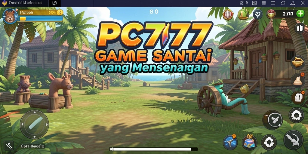 Tampilan gameplay seru dan penuh warna dari PC777.