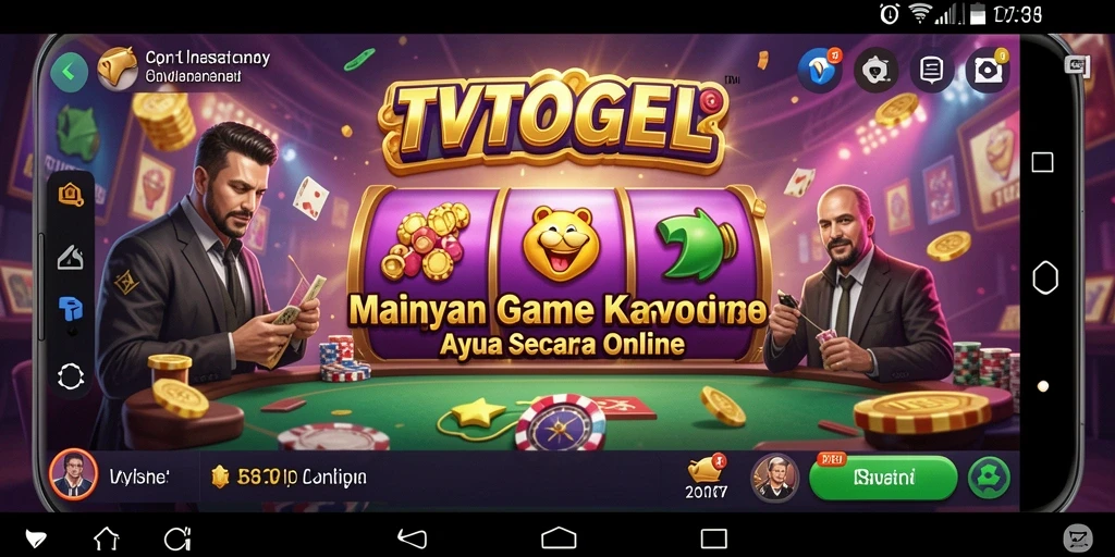 Gameplay seru dan menarik dari TVTOGEL di kasino online.