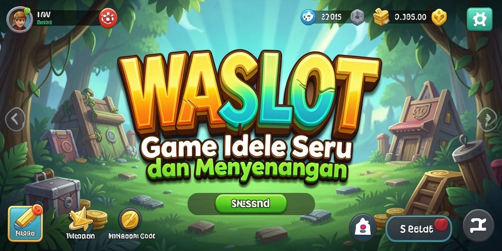 Screenshot utama menunjukkan gameplay Idle yang mengasyikkan.