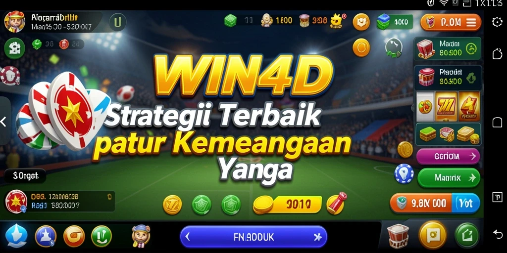 Tampilan menarik dari gameplay WIN4D yang penuh strategi.